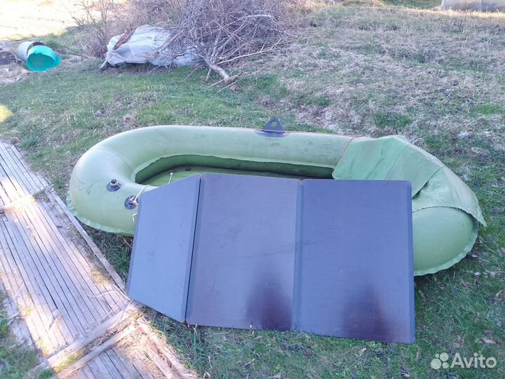 Лодка надувная двухместная бу