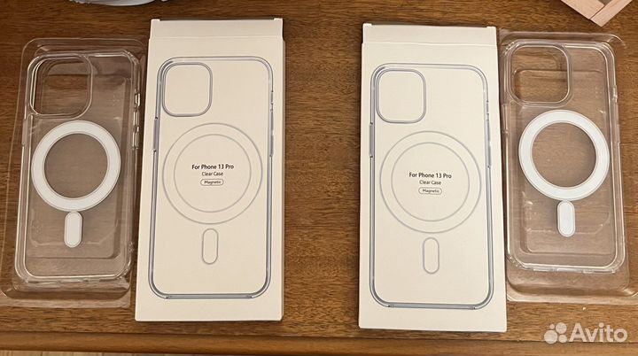 Чехол прозрачный MagSafe на iPhone 13 pro новый