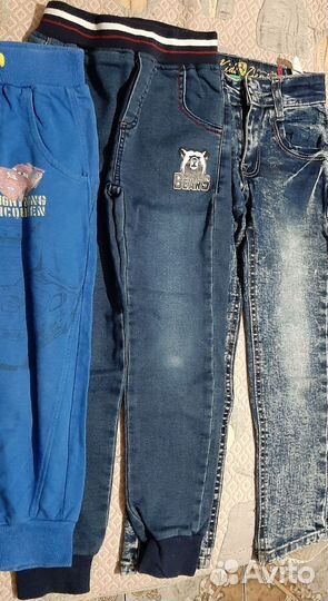 Детские вещи 47штук пакетом мальчик 30 32 104-110
