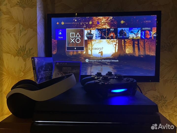 Игровая приставка ps4 pro 1tb