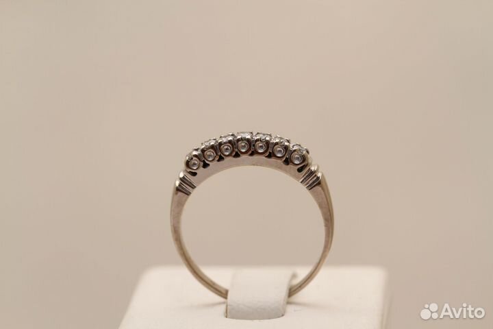 Кольцо с Бриллиантами 0.18ct