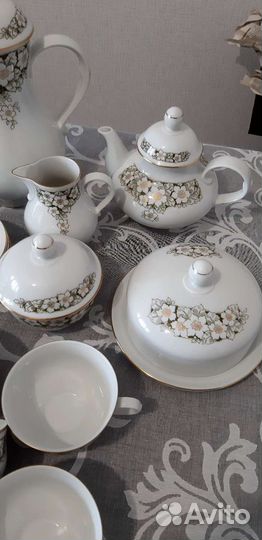 Чайно кофейный сервиз гдр