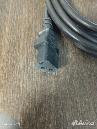 Кабель питания C13 С13 3х1.5мм, 3м ГОСТ Antminer