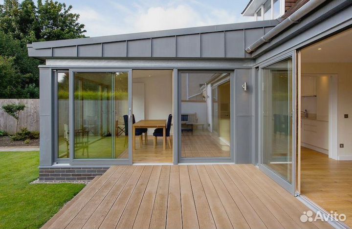 Алюминиевые окна Витражное остекление