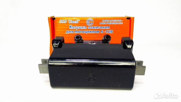 Катушка совек для контактного зажигания Урал 6В