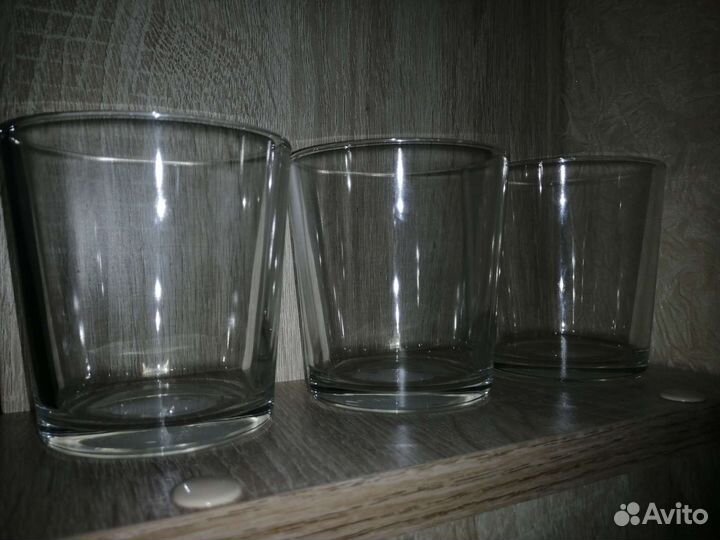 Стаканы для свечей 250 мл