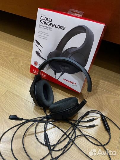 Игровые наушники hyper x cloud stinger core