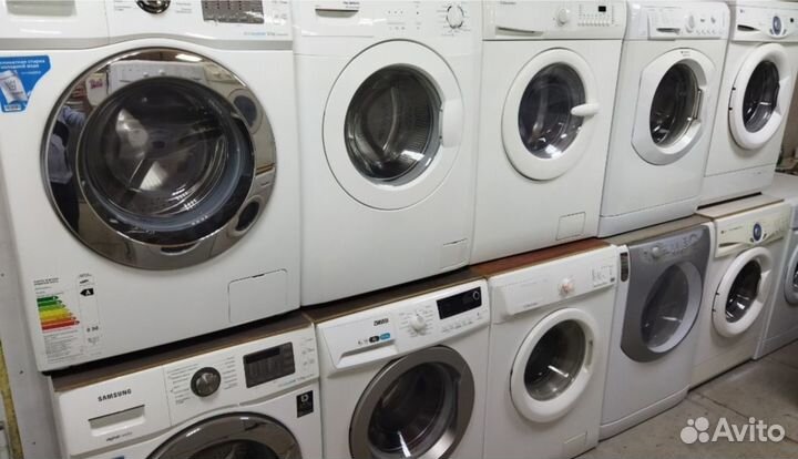 Холодильник. Настоящая техника. Стиральная машина