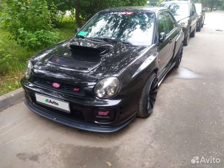 Subaru Impreza WRX STI 2.0 МТ, 2002, 280 000 км