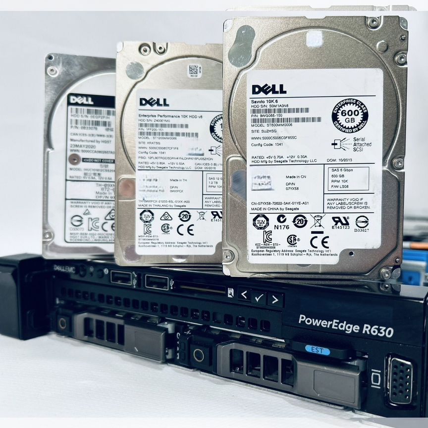 [E5-2697A] Сервер Dell Powеrеdgе R630 8sff E5-2697а V4 128gb E5-2697a
