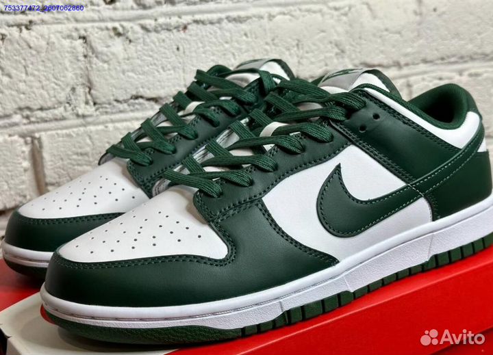 Кроссовки Nike Dunk low Varsity Green (Оригинал)