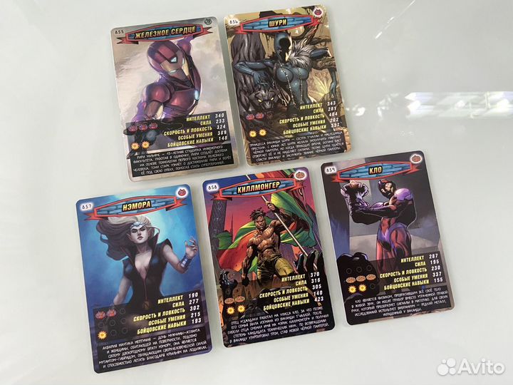 Новые карточки «Человек-паук Герои и Злодеи» 4