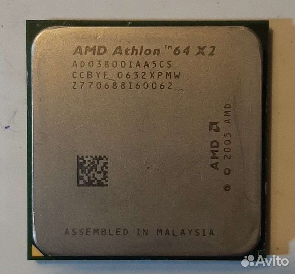 Процессоры athlon 64 x2