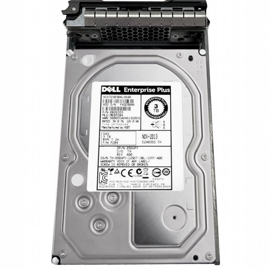 [056HPY] Жесткий Диск Dell 3tb 56hpy Sas 3,5 056hpy