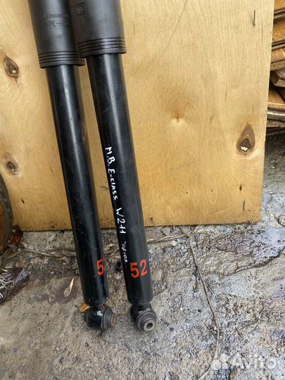 Амортизаторы задние w211/c219