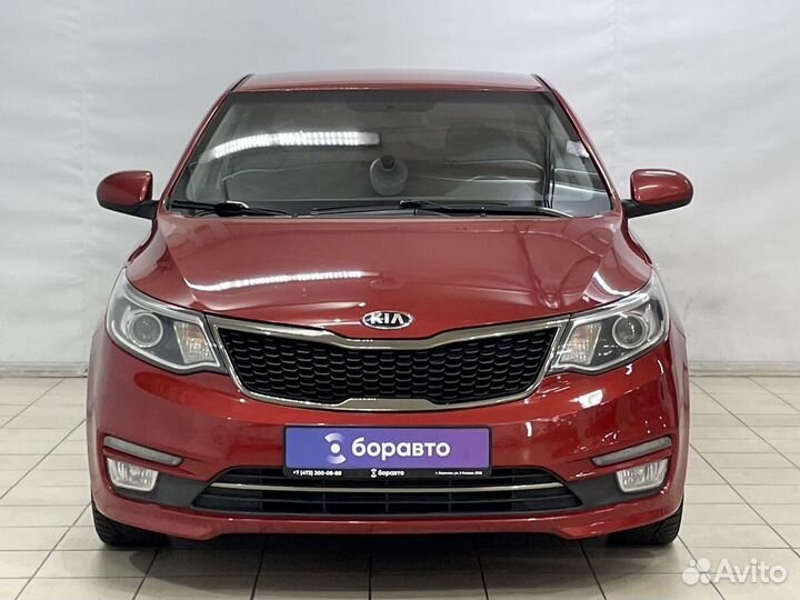 Kia Rio 1.6 МТ, 2017, 99 637 км