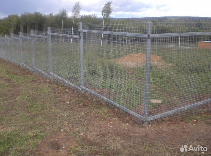 Забор из сварной сетки качественно под ключ
