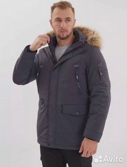 Куртка удлиненная зимняя парка