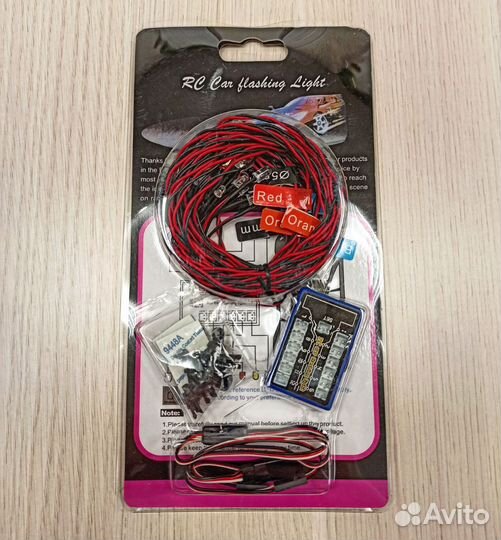 Блок света на 10 диодов для rc моделей