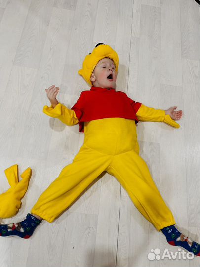 Новогодний костюм мишки(винни пух)