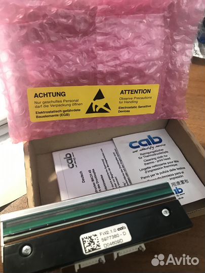 Печатающая головка для термопринтера CAB 4/600