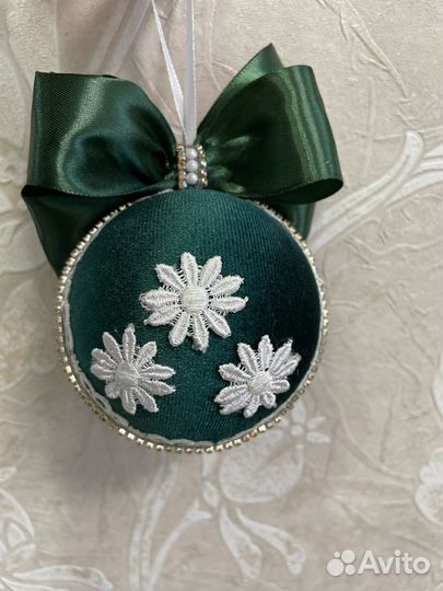 Новогодние шары ручной работы