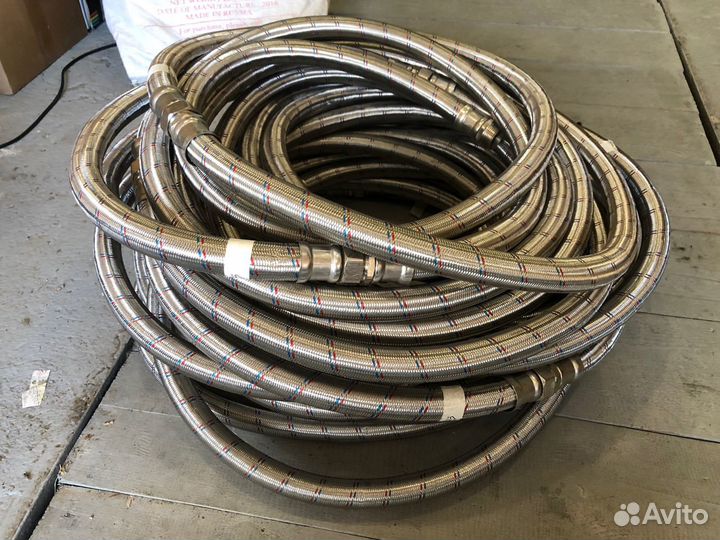 Шланг-гибкая подводка для воды на 1/2 и 1