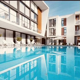 Квартира-студия, 25,7 м², 2 кровати