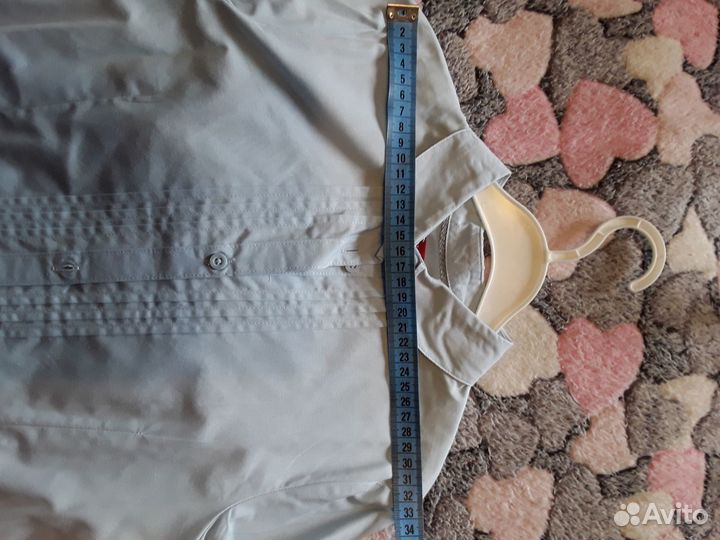 Блузка-рубашка для девочки школьная.140р.Новая