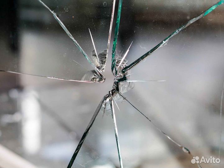 Ремонт окон, стеклопакет шумозащитный RAL7844