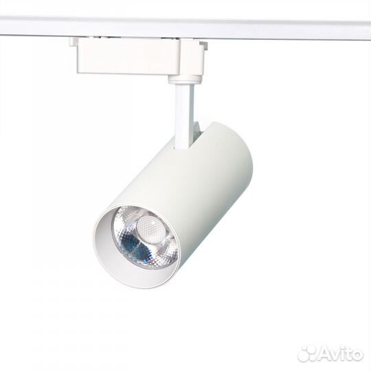 Трековый светильник 30W 5000K LED однофазный