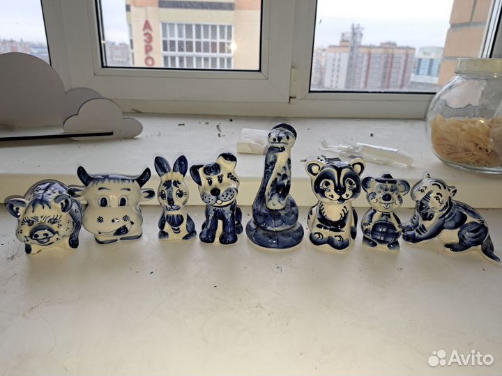 Гжель фигурки