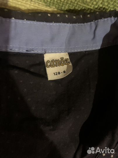 Косиюм рубашка и шорты на мальчика 110-134