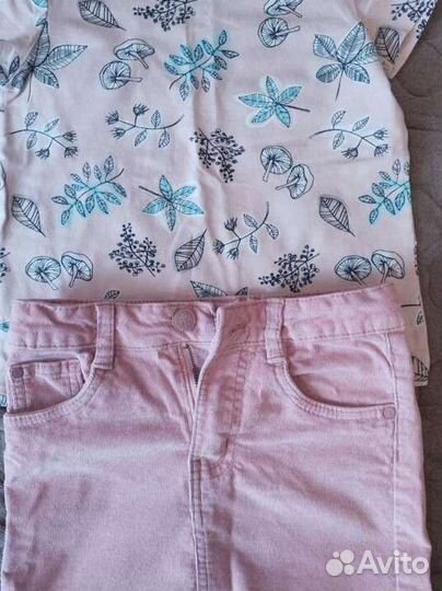 Вещи пакетом на девочку 122-128