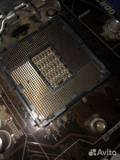 Материнская плата с процессором 1155