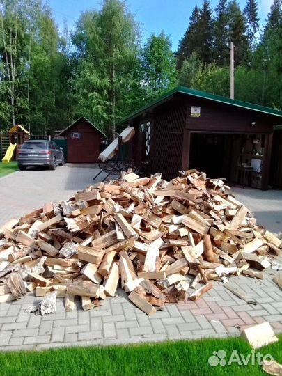 Дрова Ольха навалом от производителя любого объема