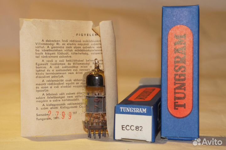 Лампы Mullard e18 EF95 6J1 и tangs RAM 12AU7