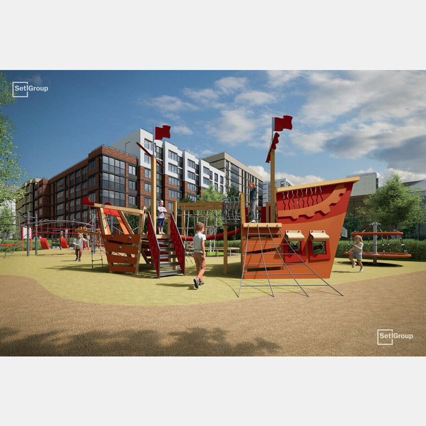 2-к. квартира, 53,9 м², 3/12 эт.