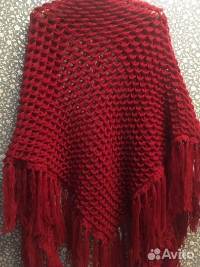 Шаль вязаная крючком