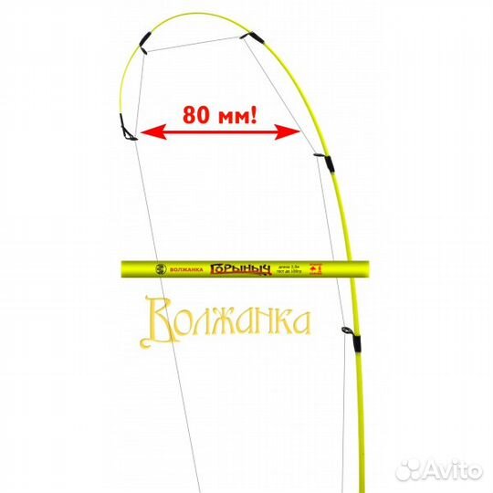 Спиннинг Горыныч 1.8 тест 200 г