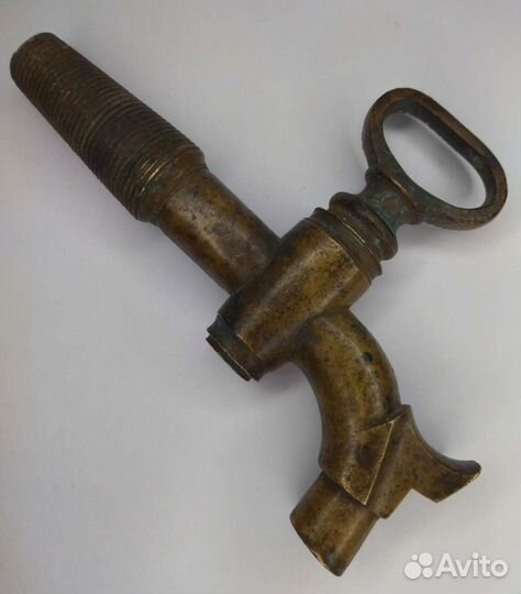 Кран бочковой старинный