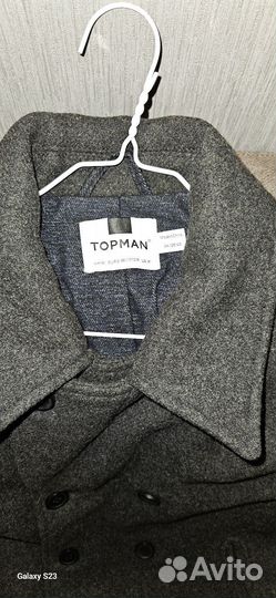 Пальто мужское topman