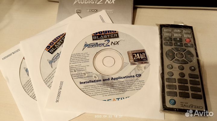 Внешняя звуковая карта Creative Audigy 2 NX