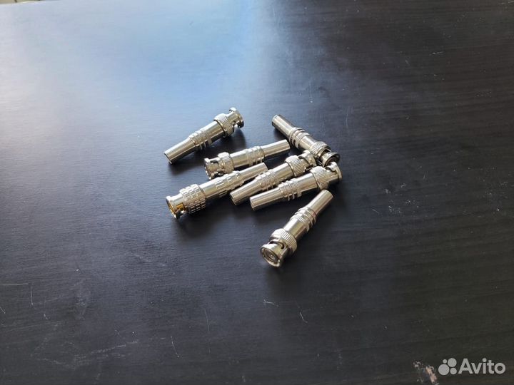 Разъем штекер BNC под винт с пружиной