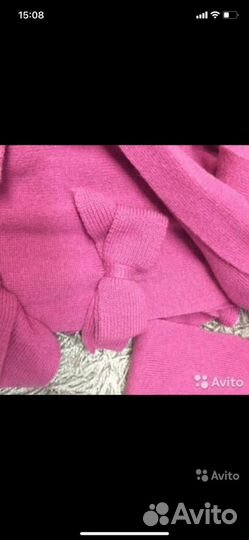 Комплект детский шарф и шапка новый