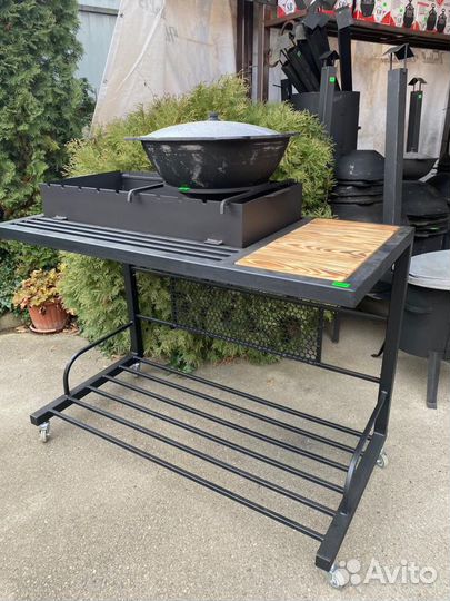 Мангал и казан