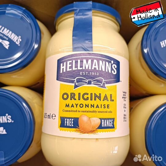 Майонез Hellmann's original 625ml