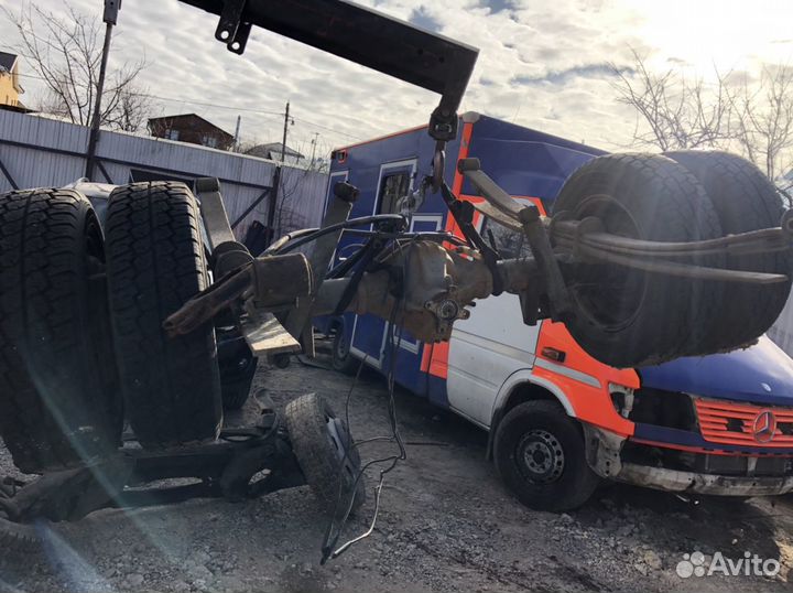 Мост задний спарка к Мерседес Спринтер Классик