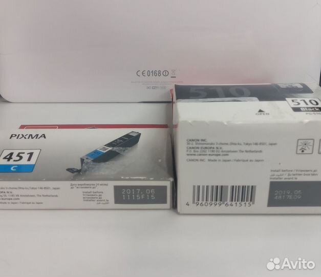 Чернила на принтеры Canon(490 Bk и 490 C)