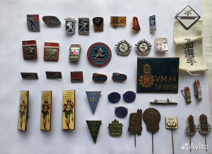 Значки, знаки СССР и прочих стран